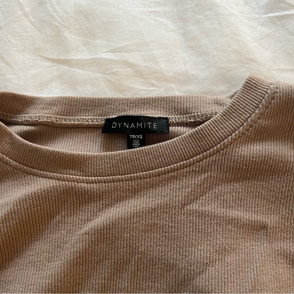 DYNAMITE | BEIGE LONGSLEEVE* - Picture 2 of 3